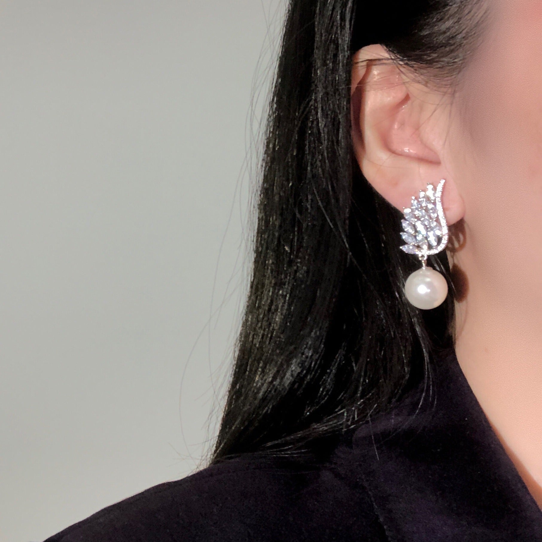 Angle Wings Dangle Earring - Zi Collection Hub