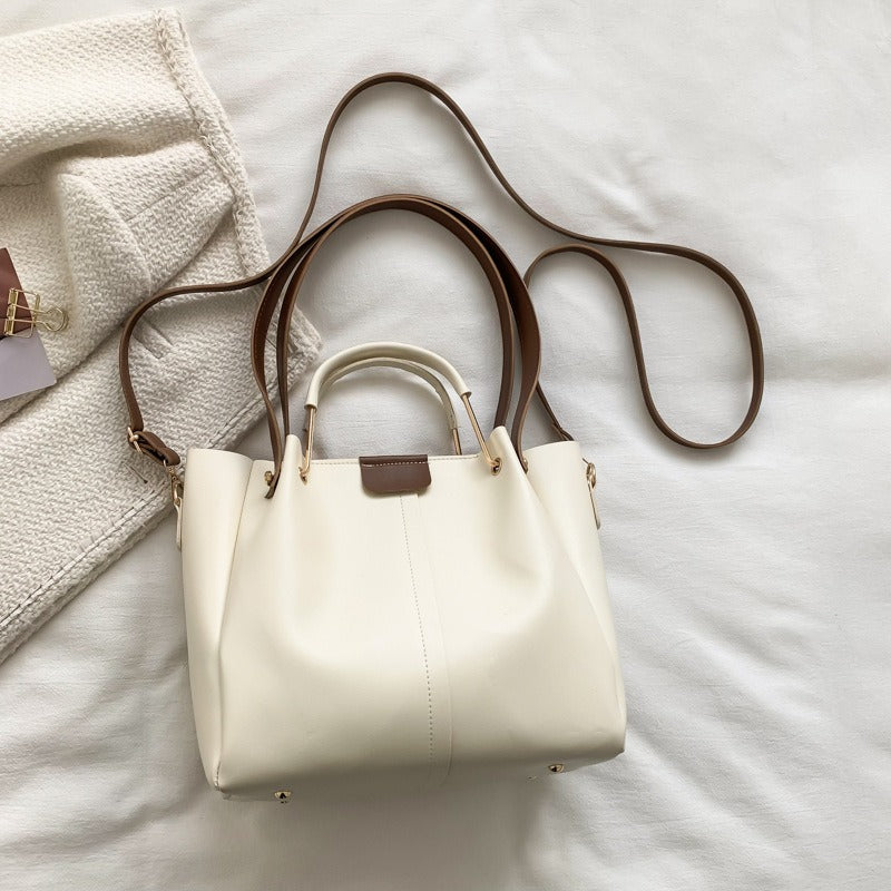 New Style Trendy Versatile Commuting Crossbody Tote Bucket Bags