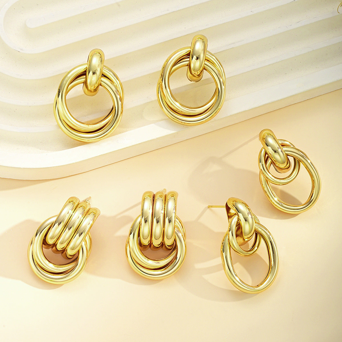 3 Pairs of Chic & Statement Earrings