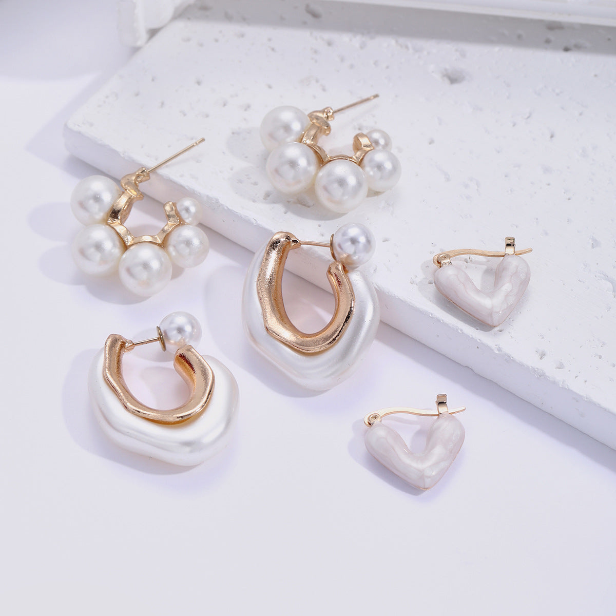 3 Pairs of Elegant & Timeless Earrings
