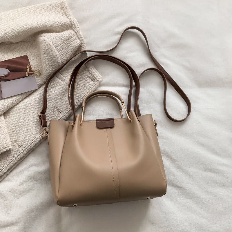 New Style Trendy Versatile Commuting Crossbody Tote Bucket Bags