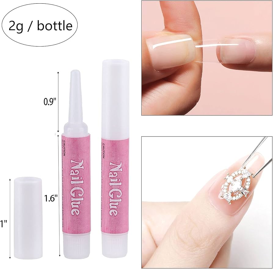 Strong Hold Nail Glue – Quick & Long-Lasting Adhesion  (1 Piece)