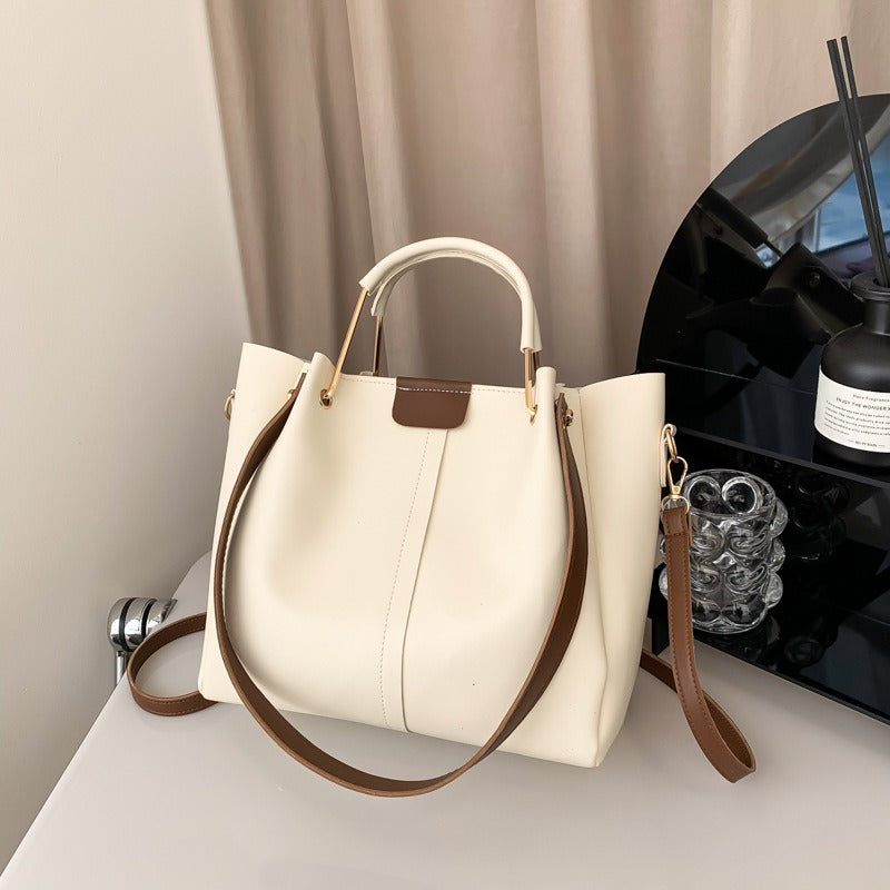 New Style Trendy Versatile Commuting Crossbody Tote Bucket Bags