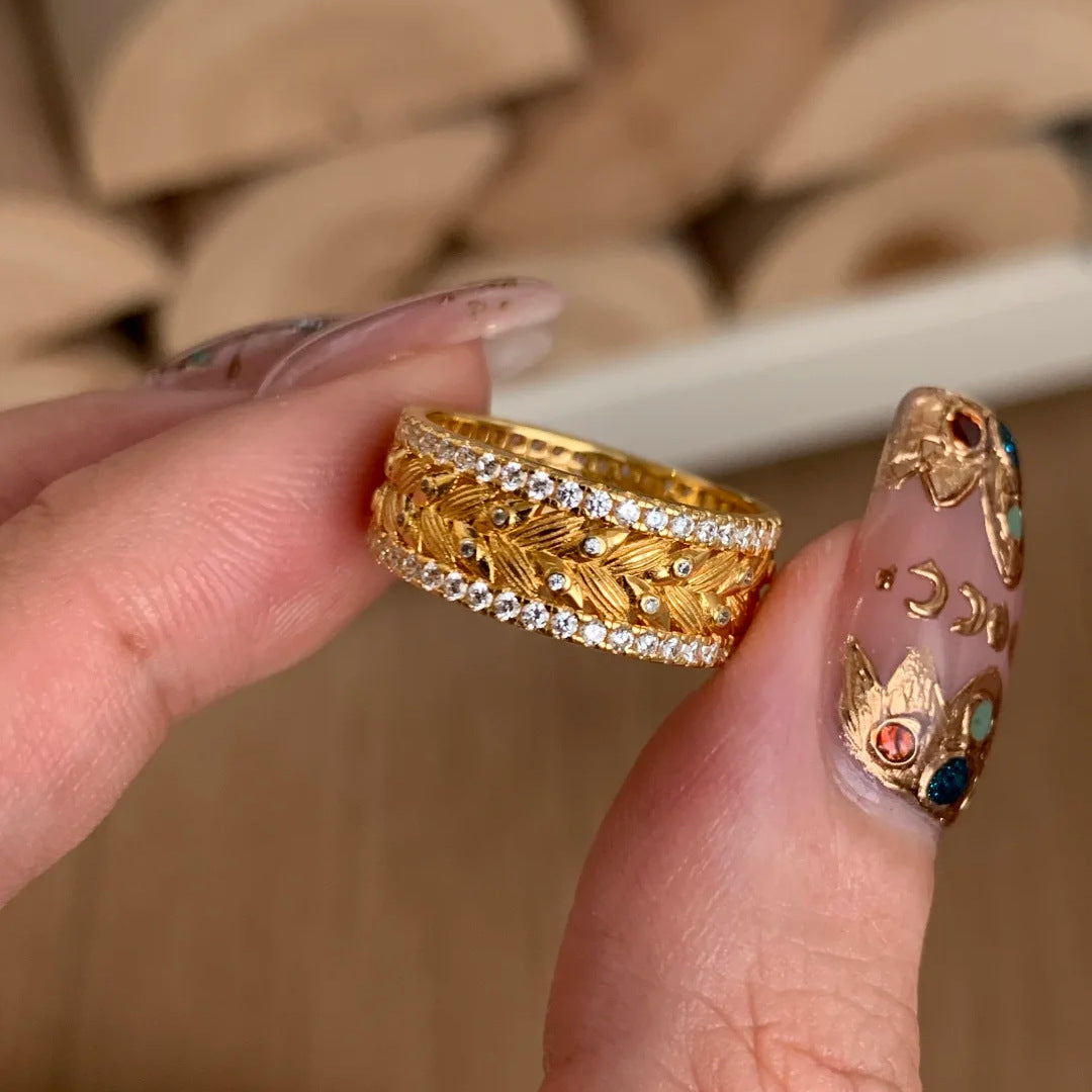 Brilliant Star River Ring - Adjustable