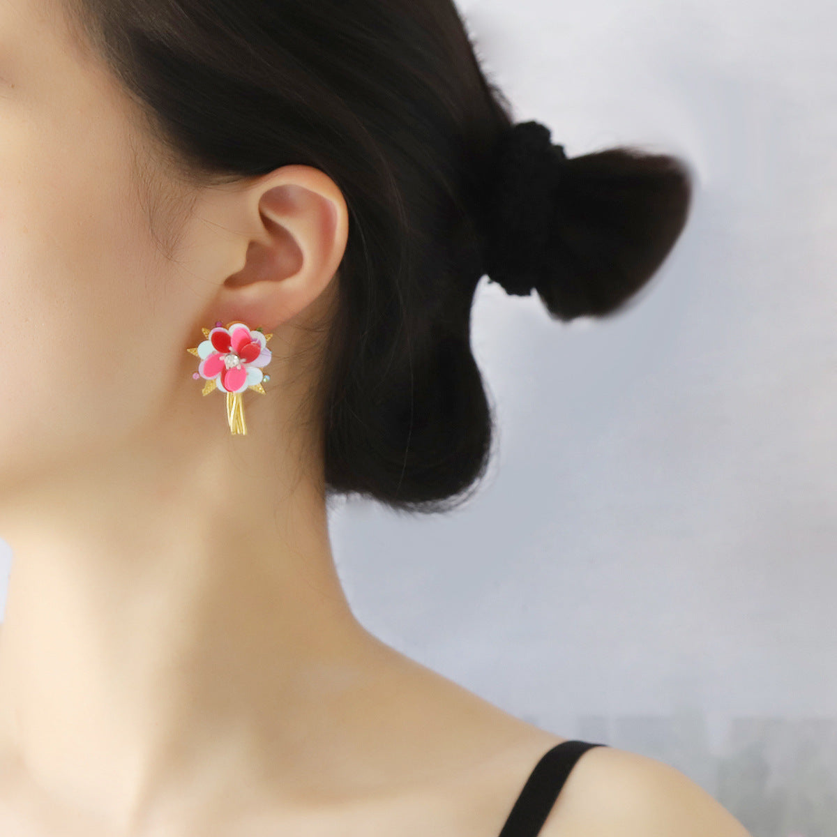 Candy Bloom Statement Earrings