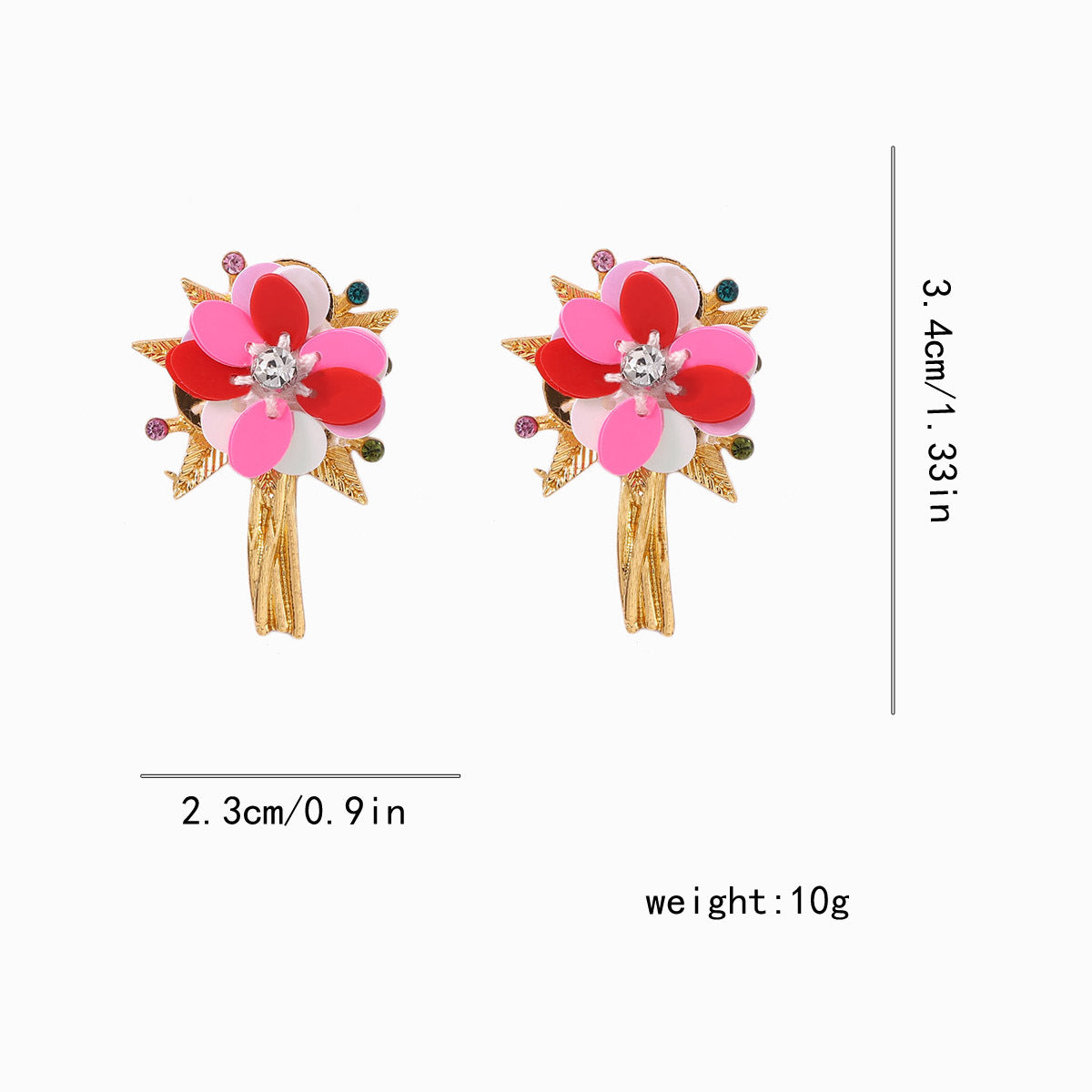 Candy Bloom Statement Earrings