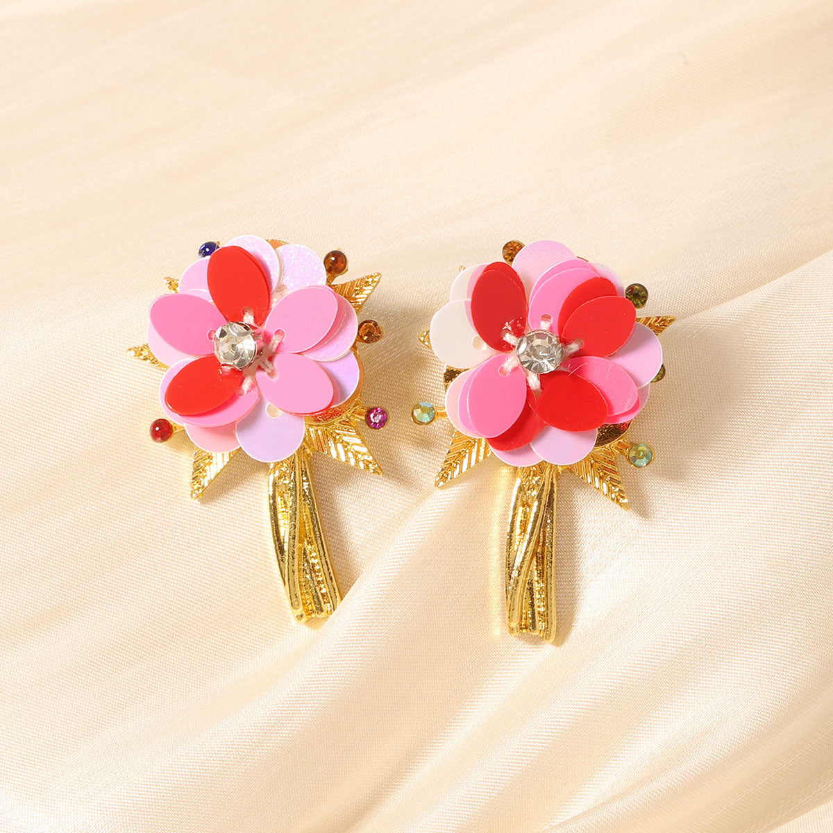 Candy Bloom Statement Earrings