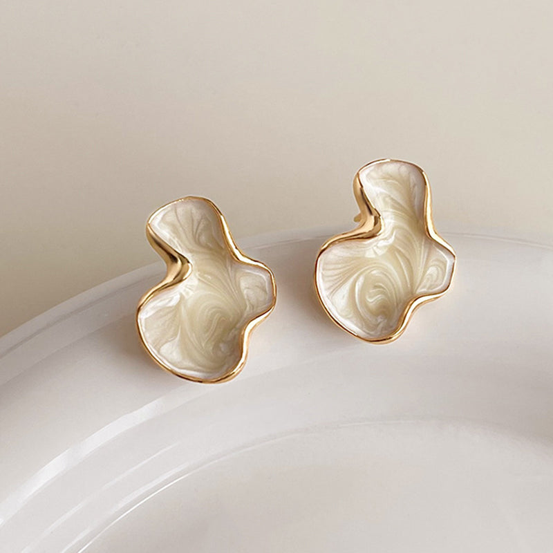 Cloud Irregular Stud Earrings