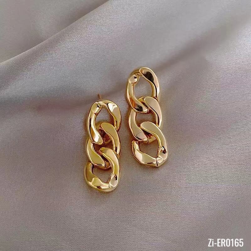 Retro Punk Chain Earrings - Zi Collection Hub
