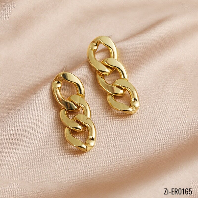 Retro Punk Chain Earrings - Zi Collection Hub