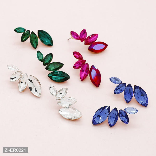 Leaf Stud Earrings