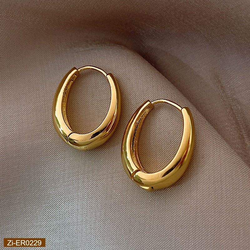 Cross-Border Gold-Plated Earrings