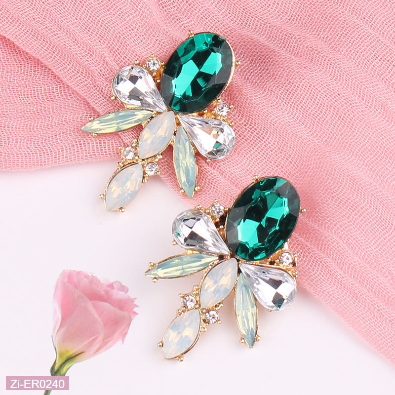 Luxury Designer Statement Crystal Drop Earrings