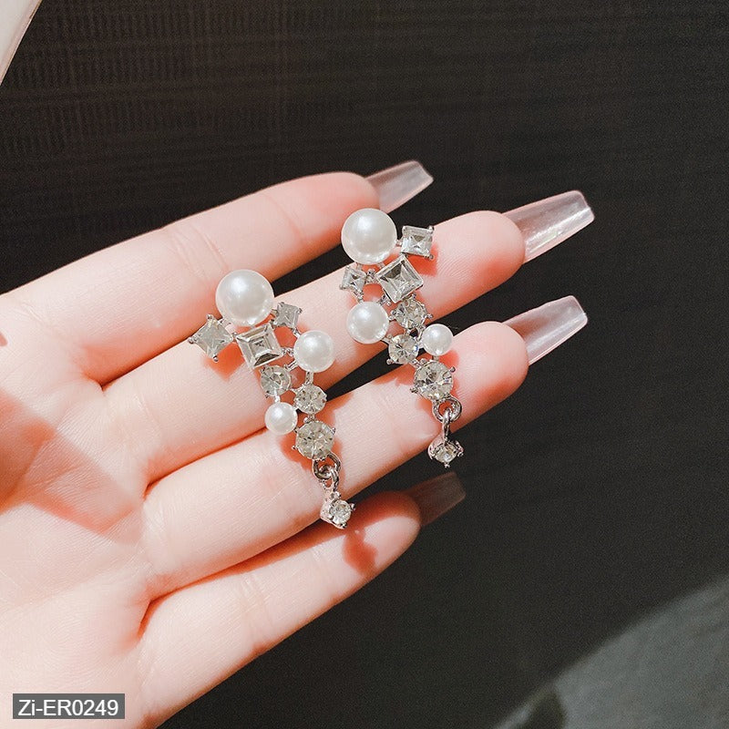 Super Fairy Temperament Geometric Earrings