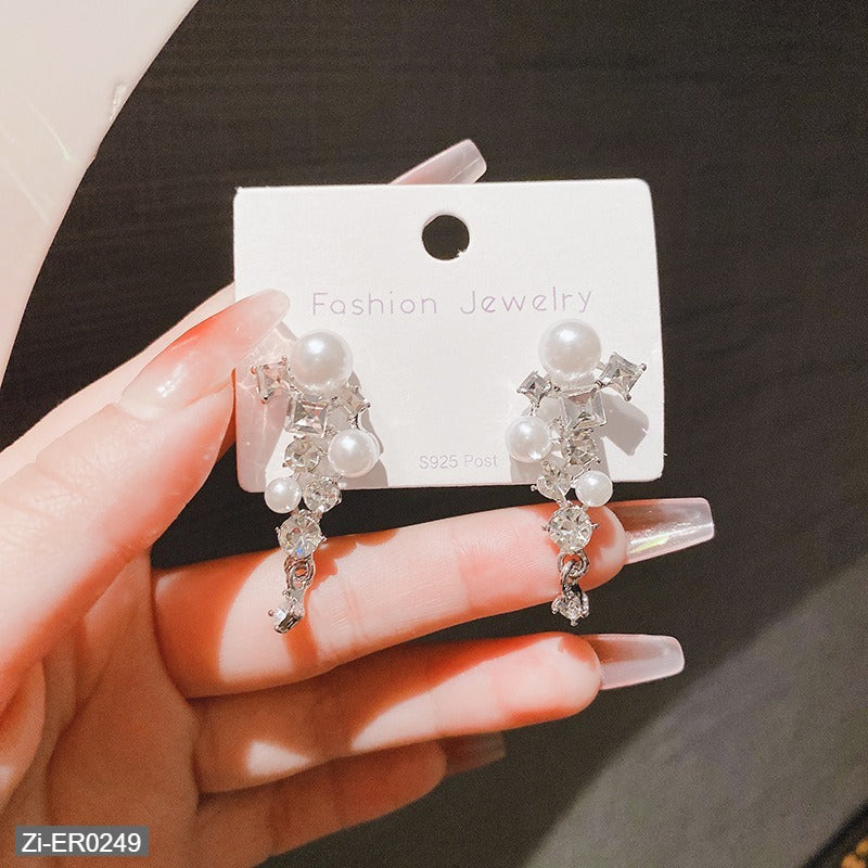 Super Fairy Temperament Geometric Earrings