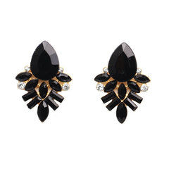 Studded Gemstone Earrings