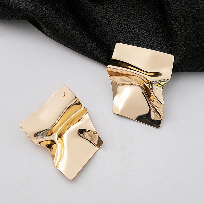 Irregular Square Earrings