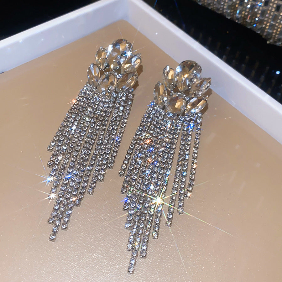 ER538 - Dream Teardrop Tassel Earrings