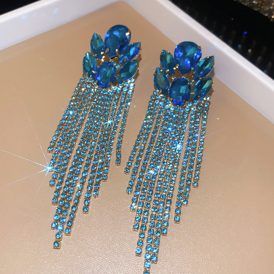 ER538 - Dream Teardrop Tassel Earrings