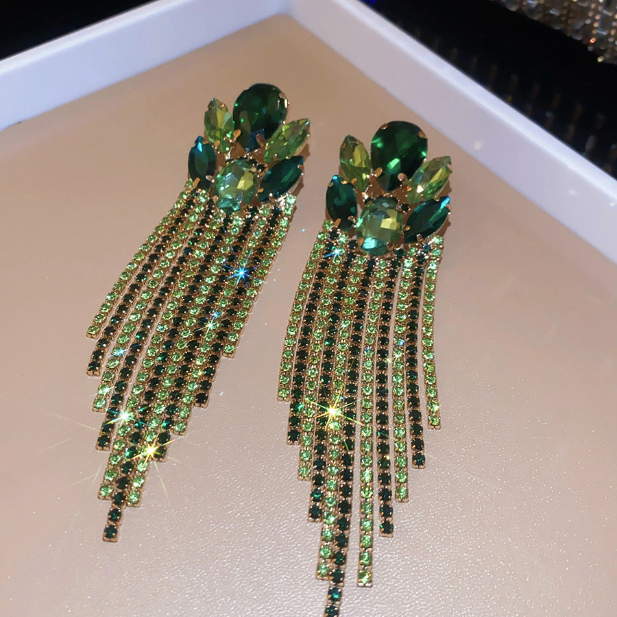 ER538 - Dream Teardrop Tassel Earrings