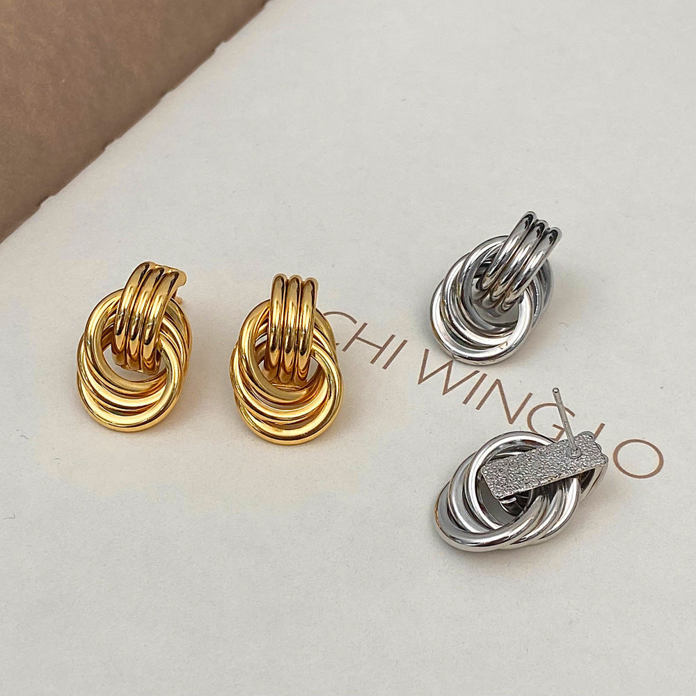 ER555 - Geometric Stud Earrings