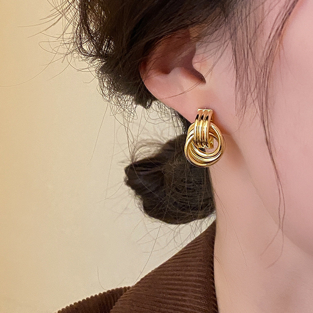 ER555 - Geometric Stud Earrings