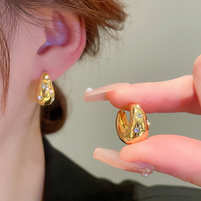 ER556 - Trendy Hoop Earrings