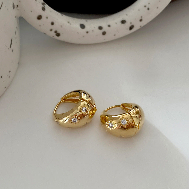 ER556 - Trendy Hoop Earrings