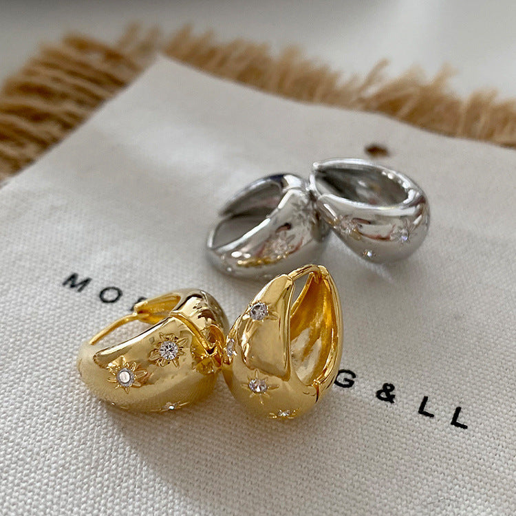 ER556 - Trendy Hoop Earrings