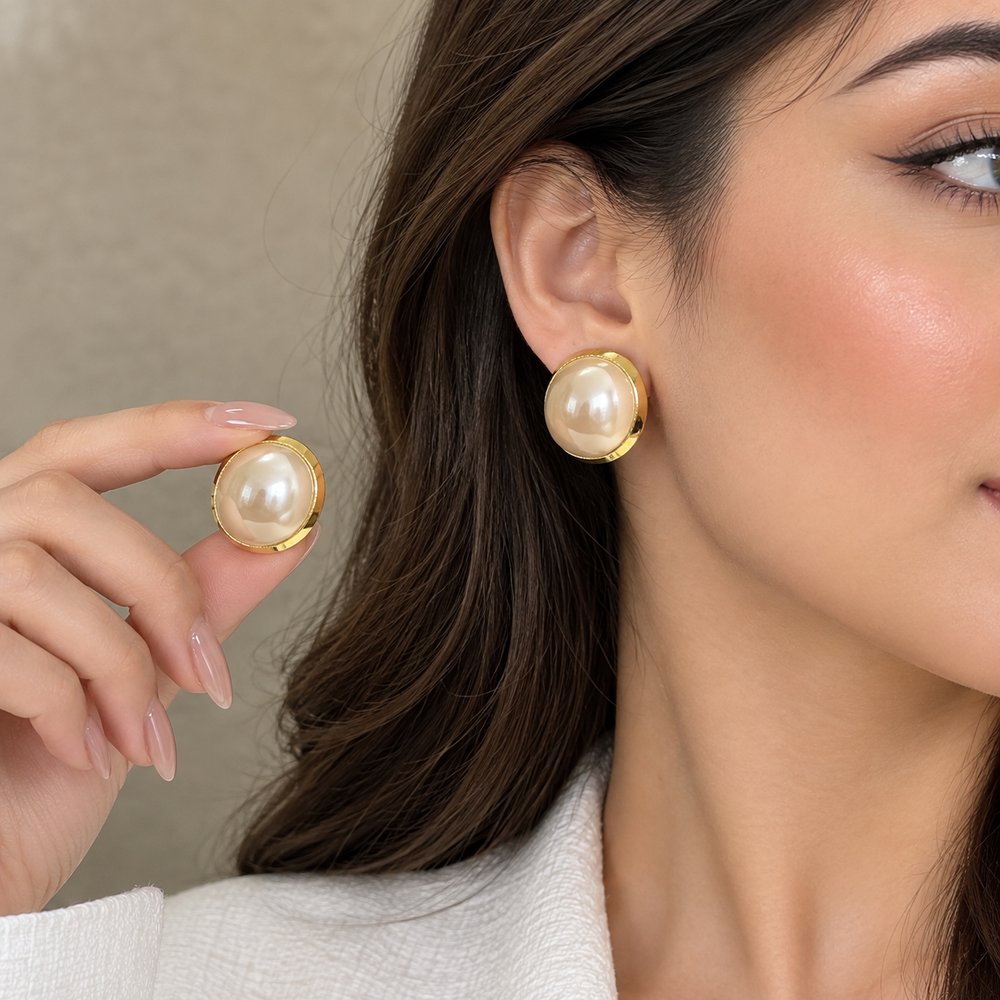 ER559 - Elegant Pearl Earring