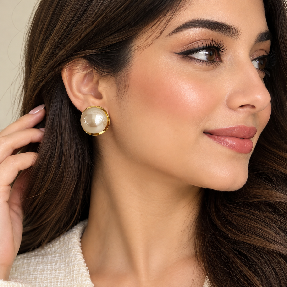 ER559 - Elegant Pearl Earring