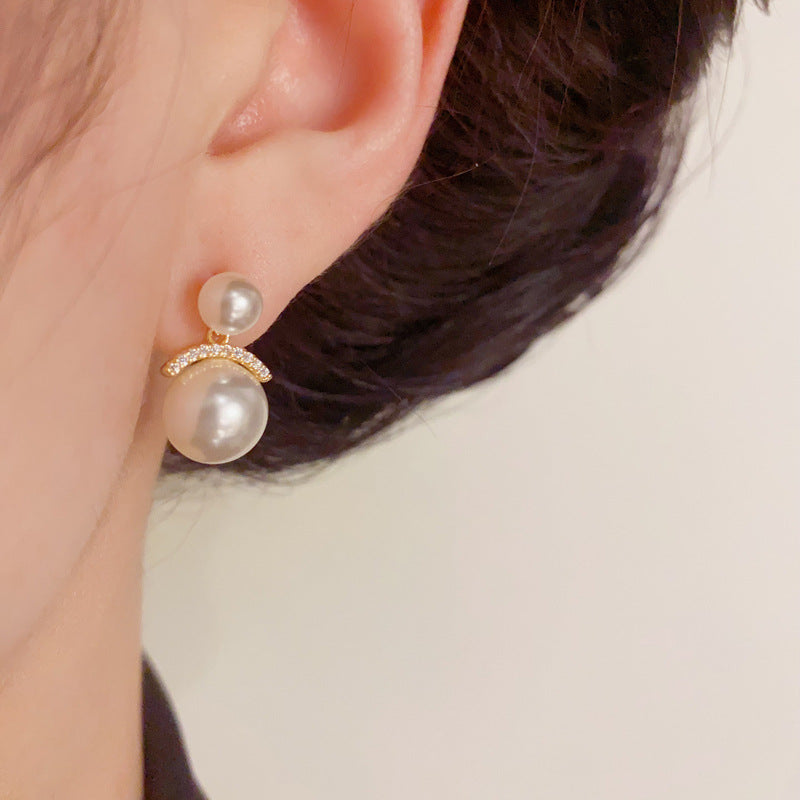 ER561 - Double Pearl Earrings