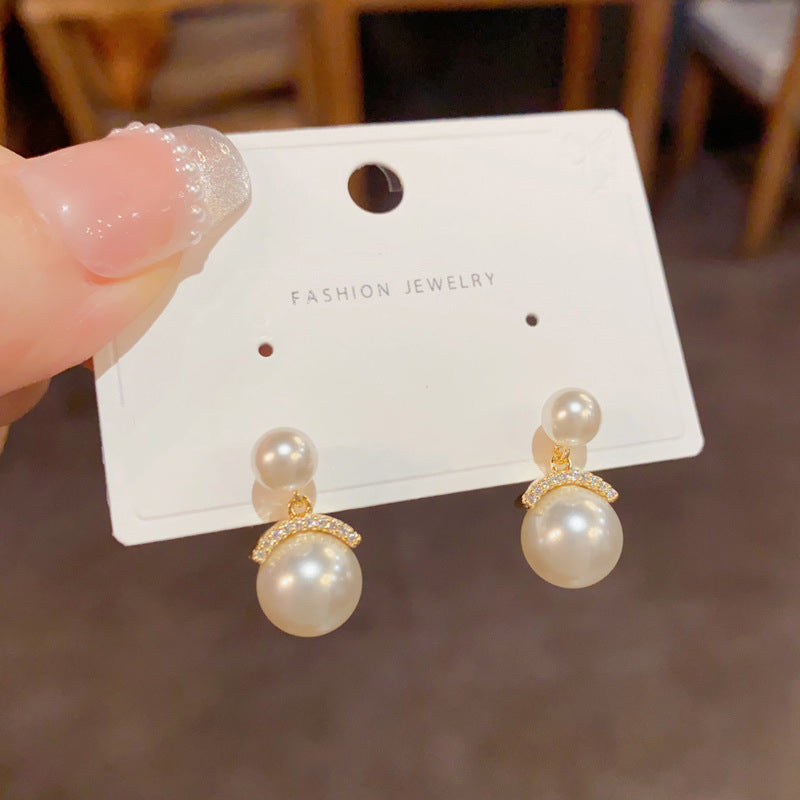 ER561 - Double Pearl Earrings