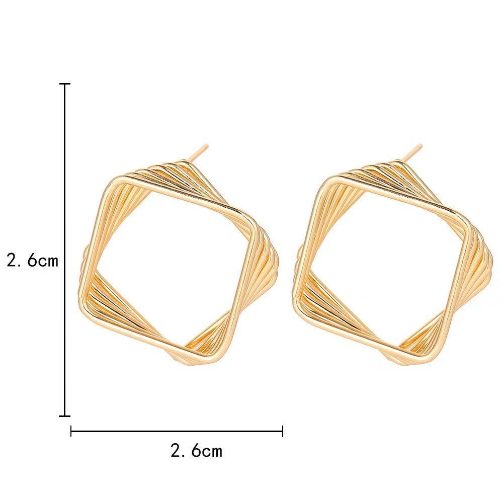 ER527 - Multi-Layered Folding Earrings