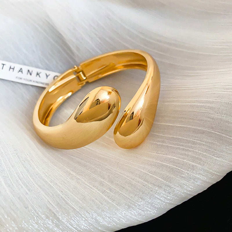 Elongated Oval Cuff Bracelets | Zi Collection Hub