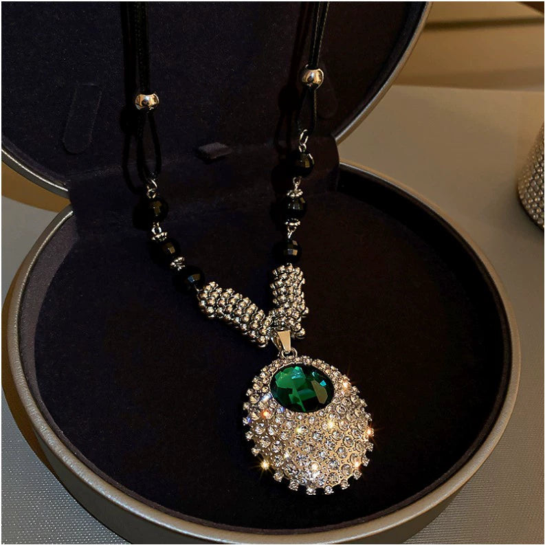 Emerald Gemstone Necklace