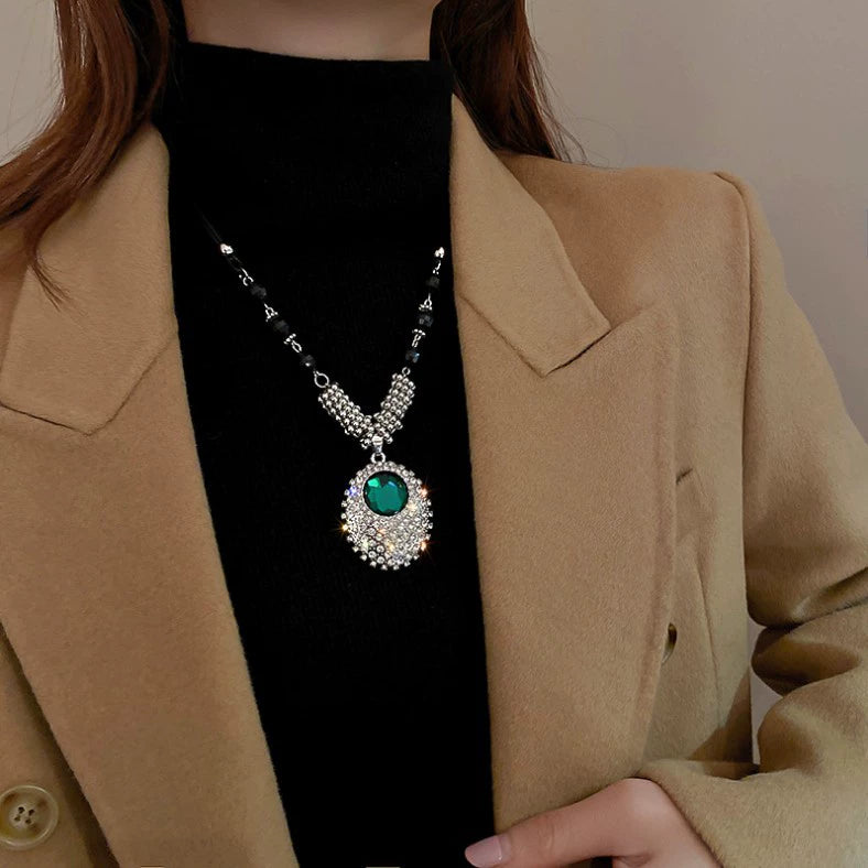 Emerald Gemstone Necklace
