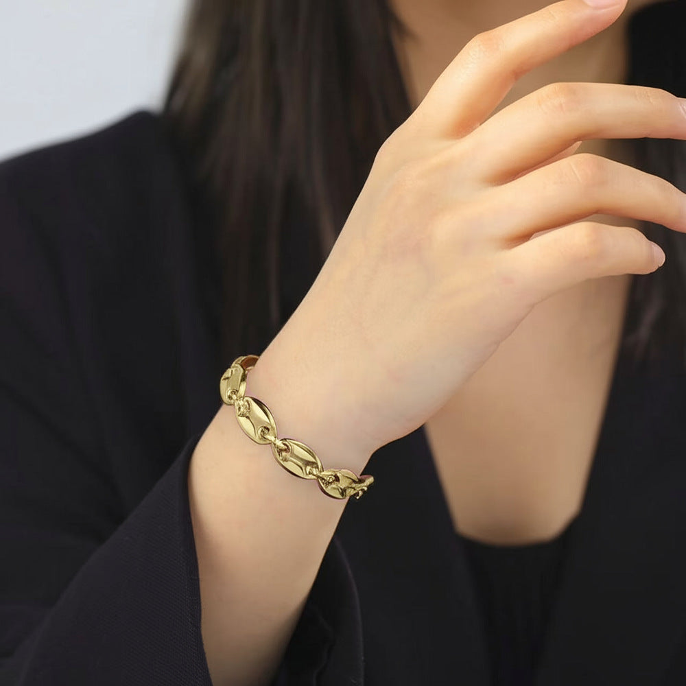 SBRAL10 - Ethnic Style Stainless Steel Bracelet