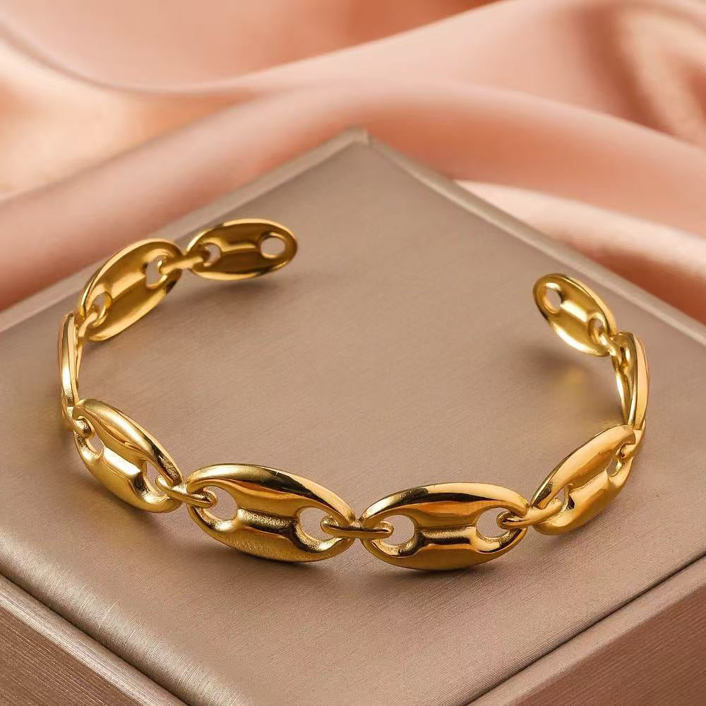 SBRAL10 - Ethnic Style Stainless Steel Bracelet