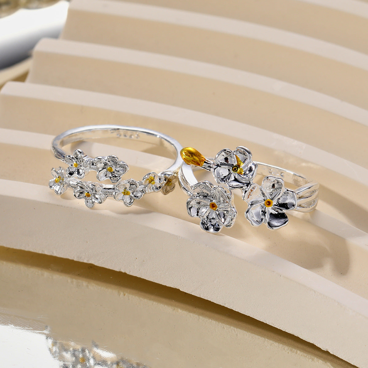 Flower-shaped Ring