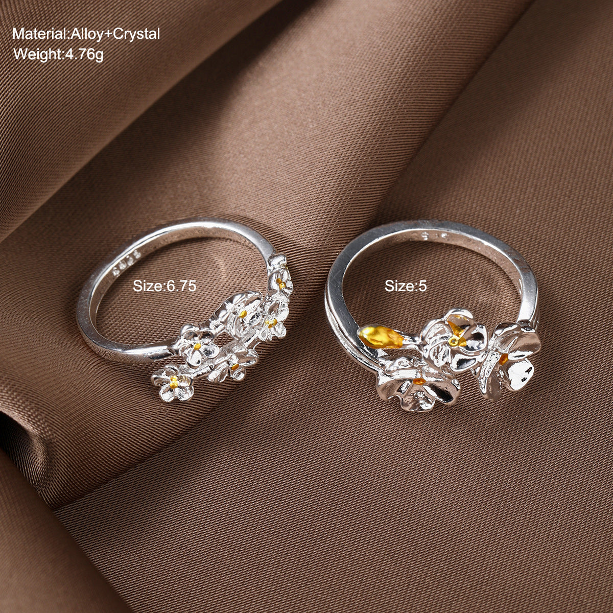 Flower-shaped Ring