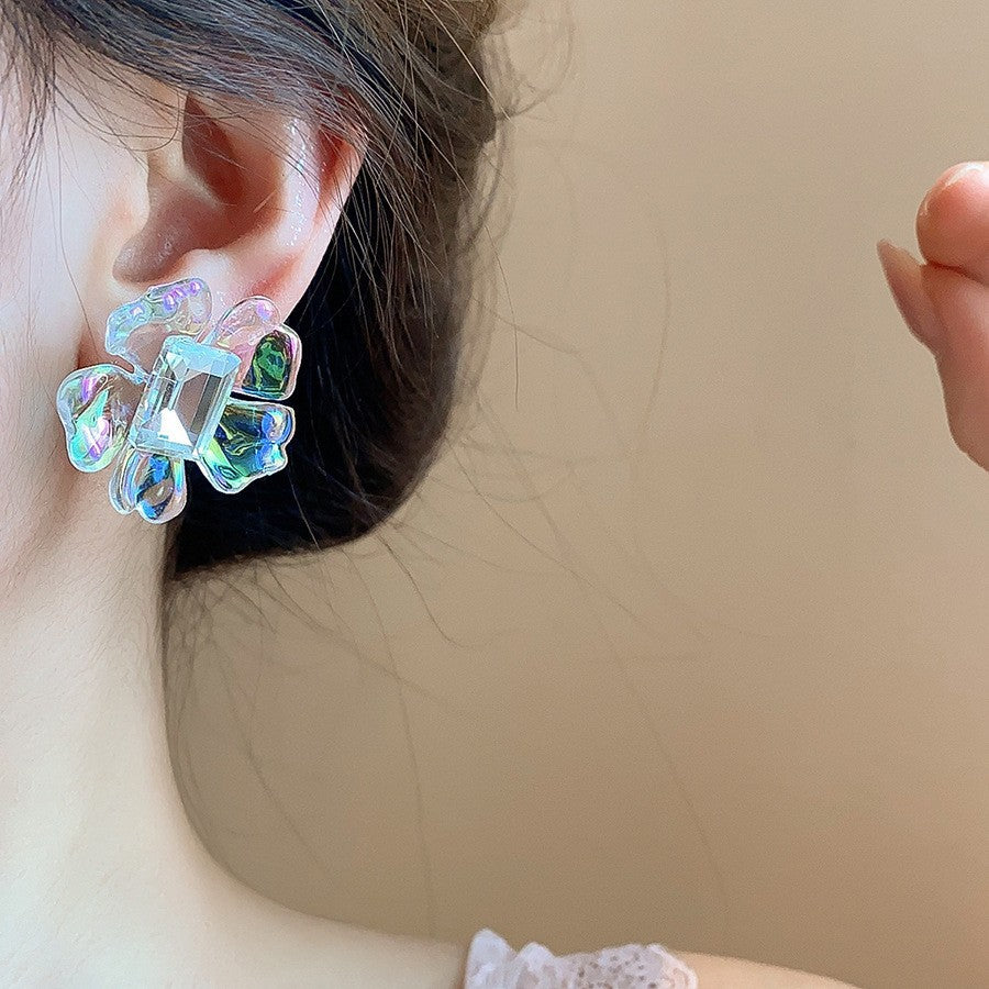 Flower Pearl Earrings