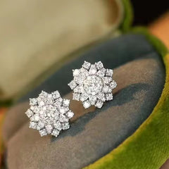 ZER29 - Flower Shaped Stud Earring
