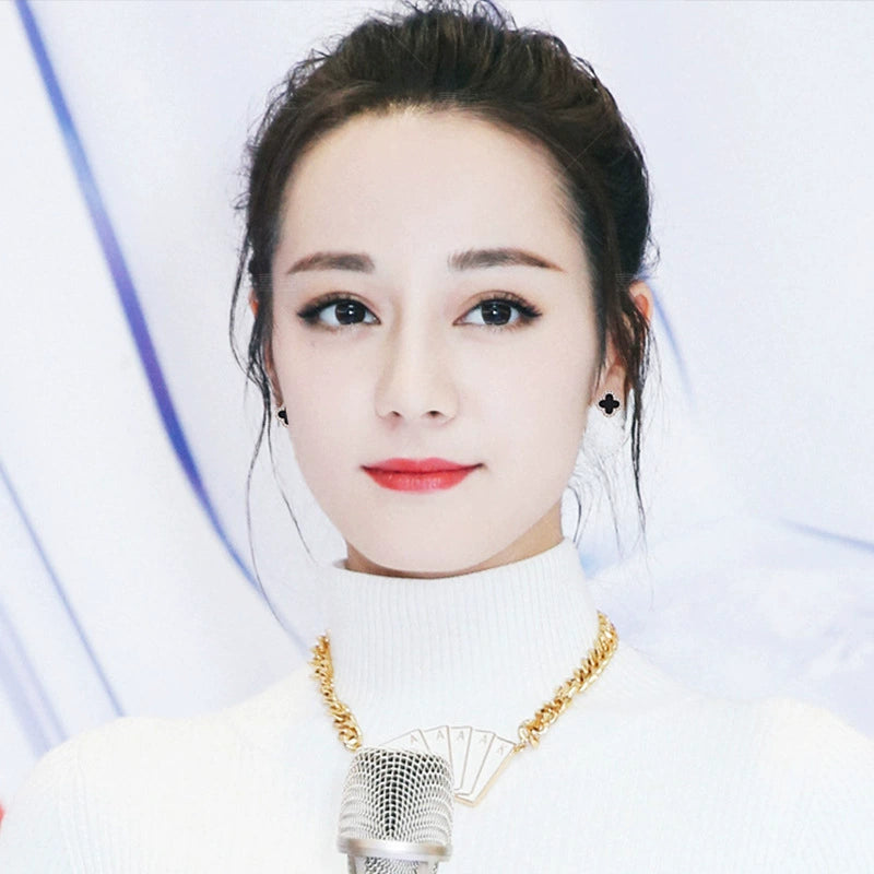 Four-Leaf Clover Stud Earrings