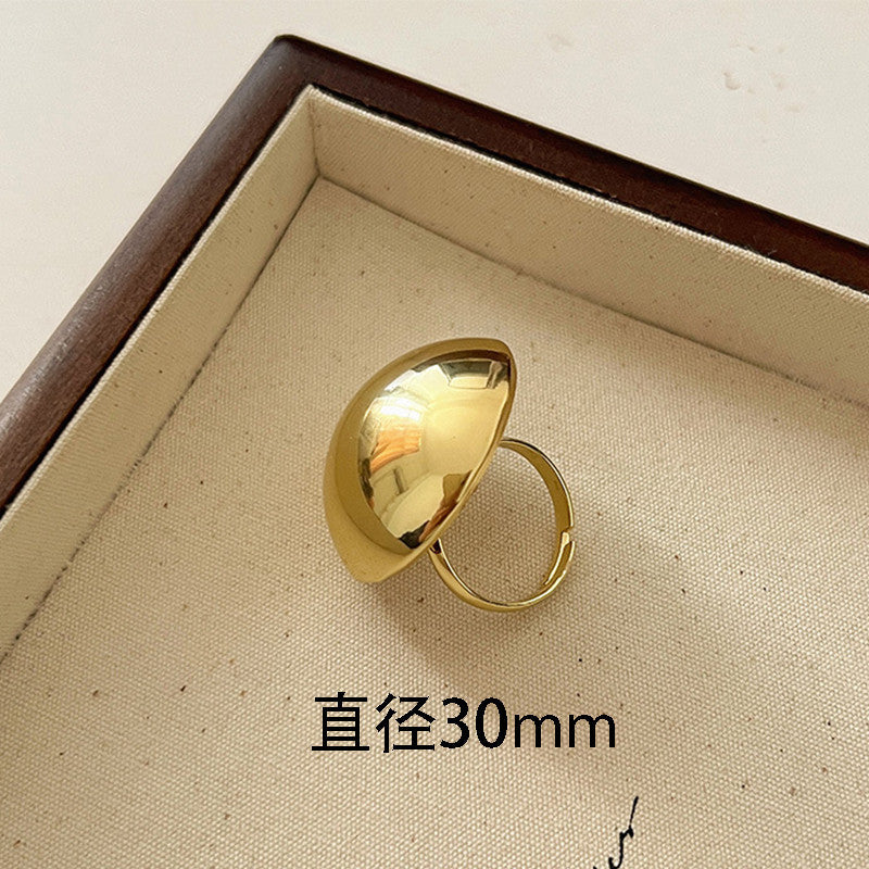 RNG207 - French Half-Round Ring