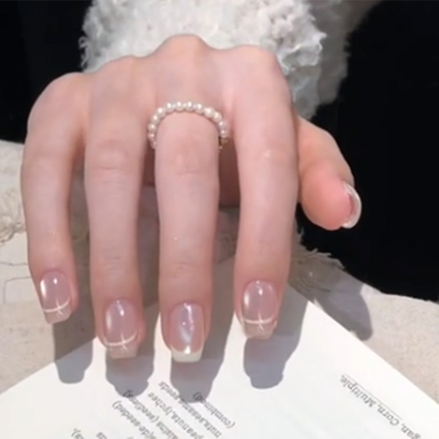 French Line Shiny Cat Eye - 30Pcs