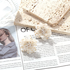 Fresh Sweet Handmade Resin Flower Earrings