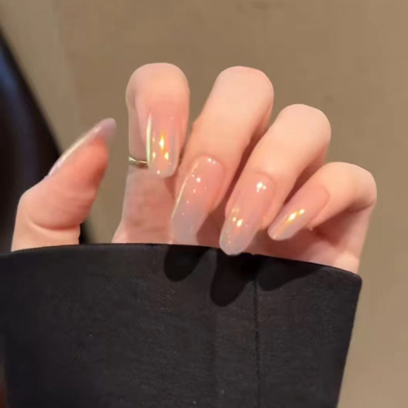 Gradient Fake Nails - 24Pcs