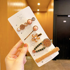 Chanel 5-piece set champagne