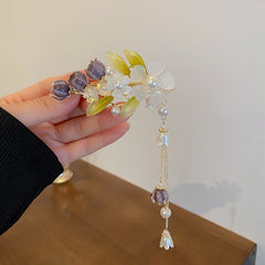 Lily of the Valley Geometric Tassel